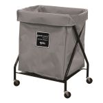 Royal Basket 8 Bushel X-Frame Cart, Gray